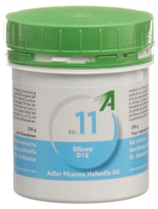 ADLER SCHÜSSLER Nr11 Silicea Tabletten D12, 250 g