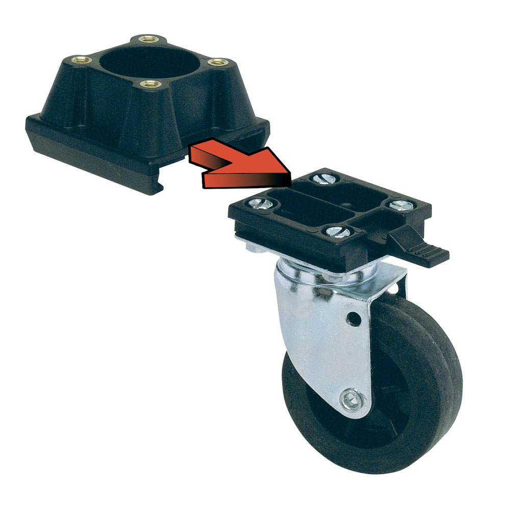 Roues pour porte-chiens atlas 70 chiens ferplast l388 kit 4 wheels