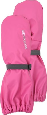 Didriksons Pileglove Fôrede Regnvotter, Sweet Pink