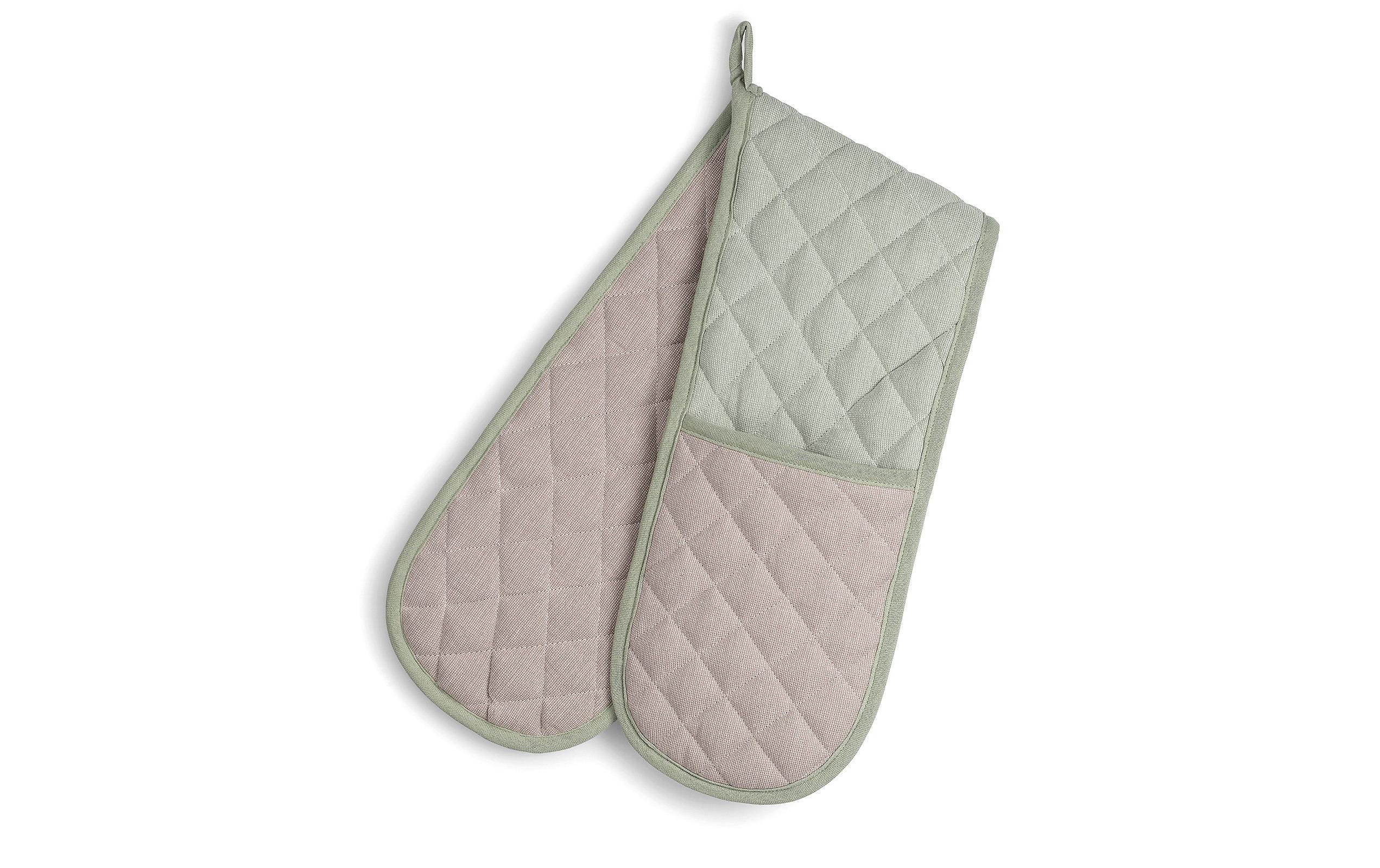 Küchenhandschuh Tia Grün/NougatOfenhandschuhe