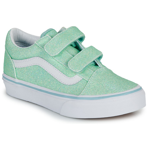 Vans - OLD SKOOL V - Vert / Bleu