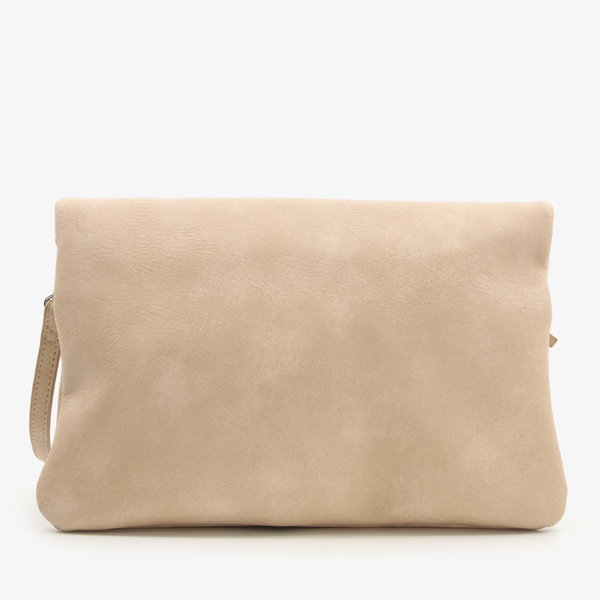 Dames schoudertassen beige