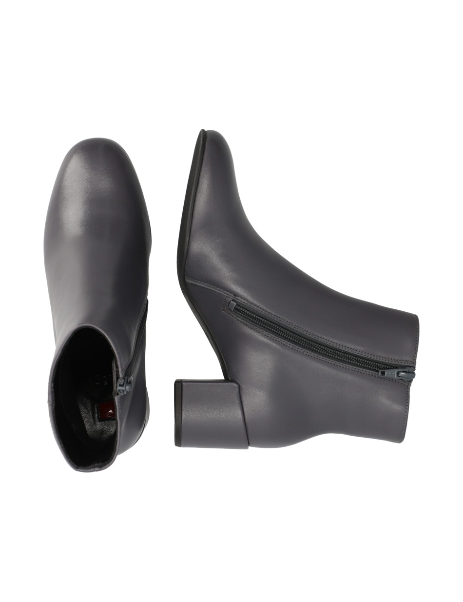 Glattleder Stiefelette