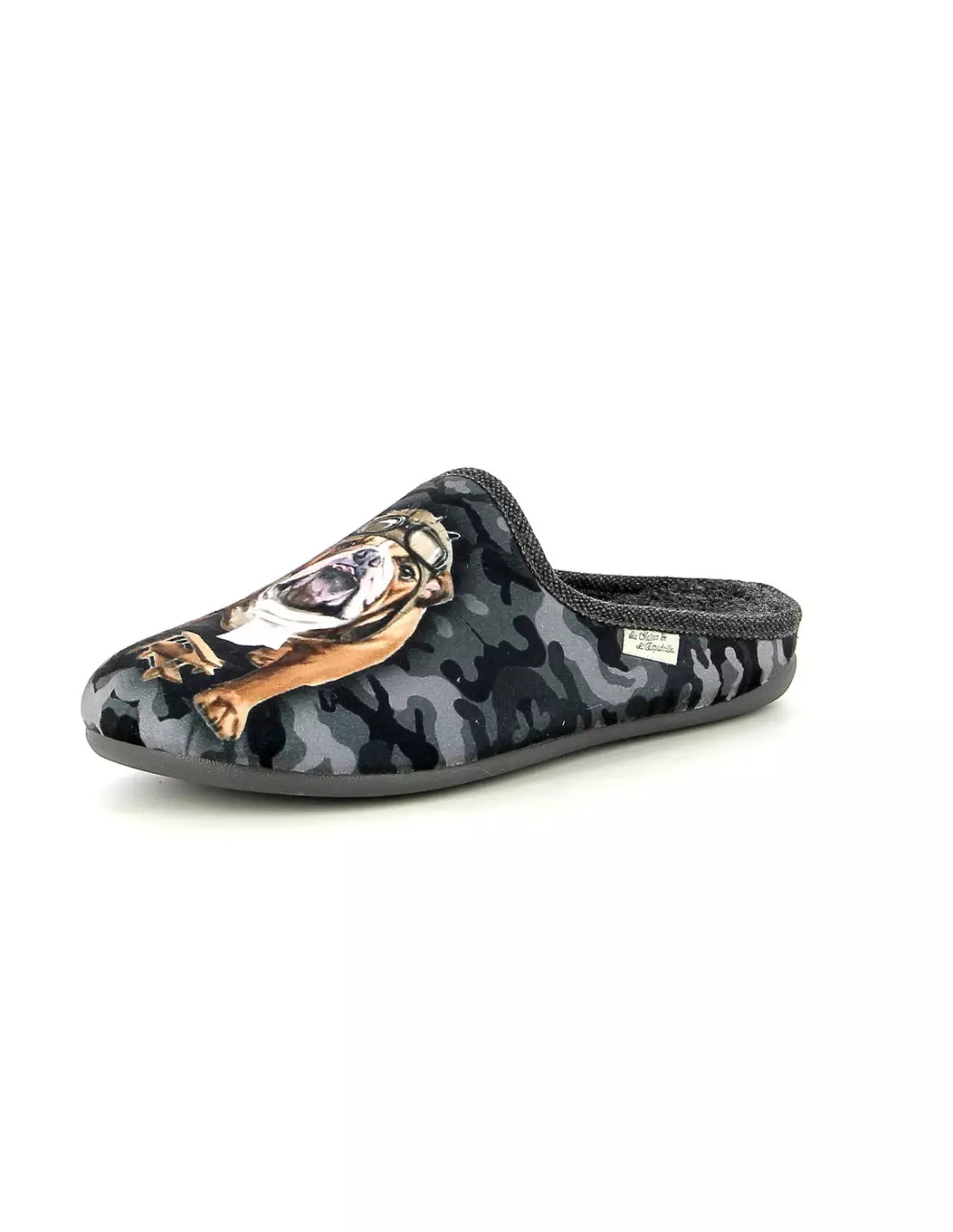LA MAISON DE L ESPADRILLE LAMPI 6727 5 - Pantoufles & chaussons Noir