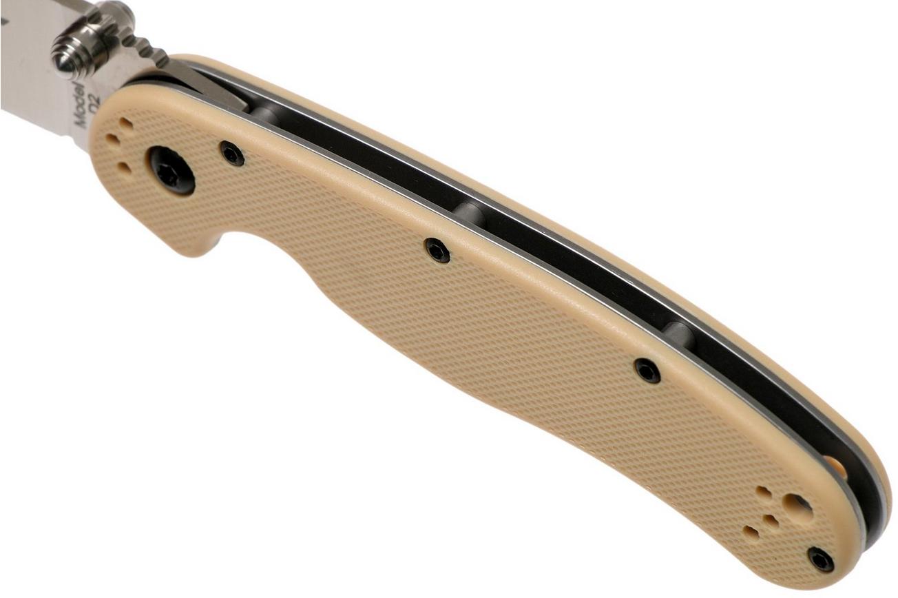 Ontario RAT-2 D2 desert tan, plain edge satin, 8828DT
