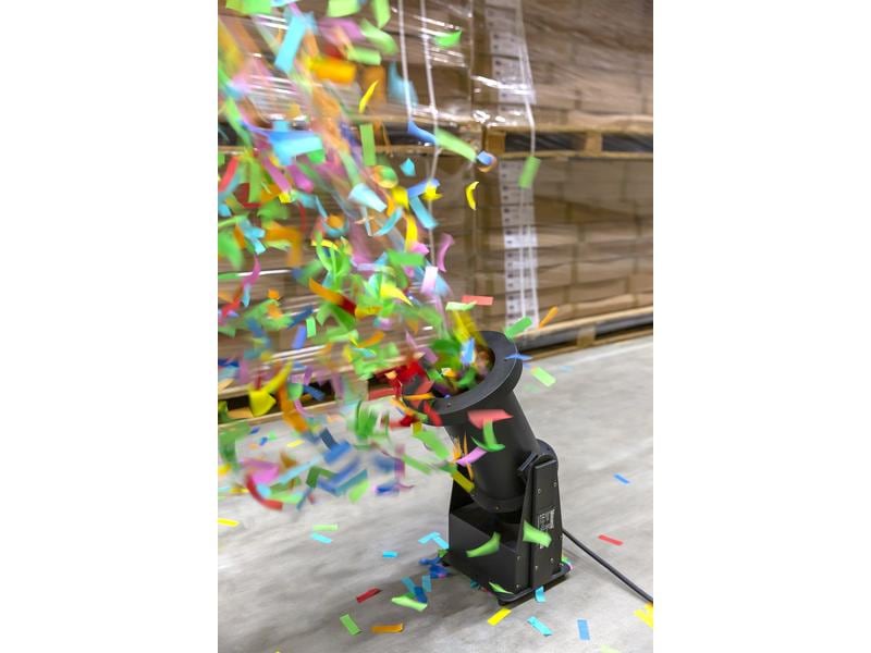 BeamZ Pro Konfettiwerfer CC1200 Konfetti Launcher