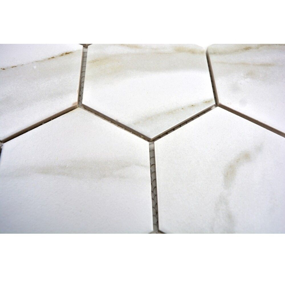 MOSAIKK HEXAGON CALACATTA 25,6X29,5CM
