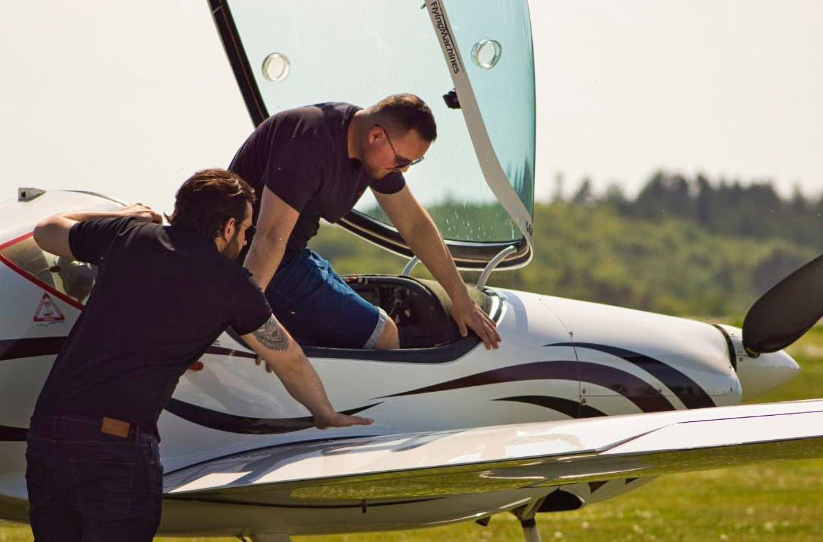 Ultraleichtflugzeug selber fliegen Waldeck (60 Min.)