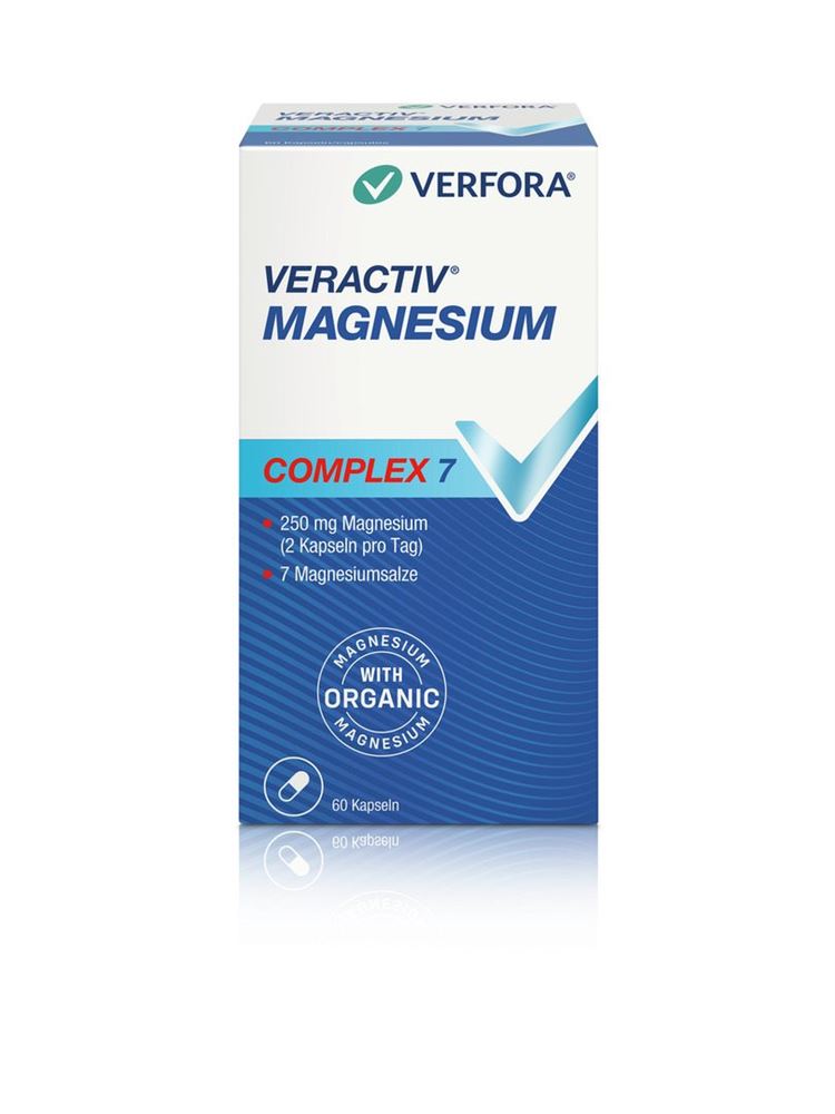 VERACTIV Magnesium Complex 7<br>60 Stück, Dose, Kapsel