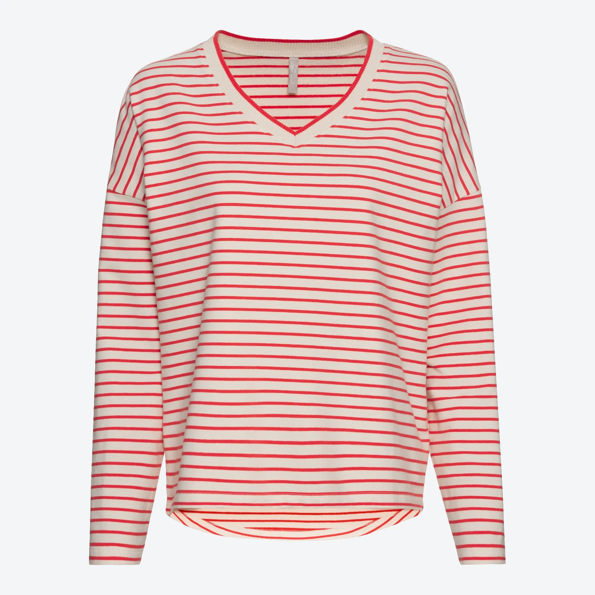 Damen-Sweatshirt mit Streifenmuster