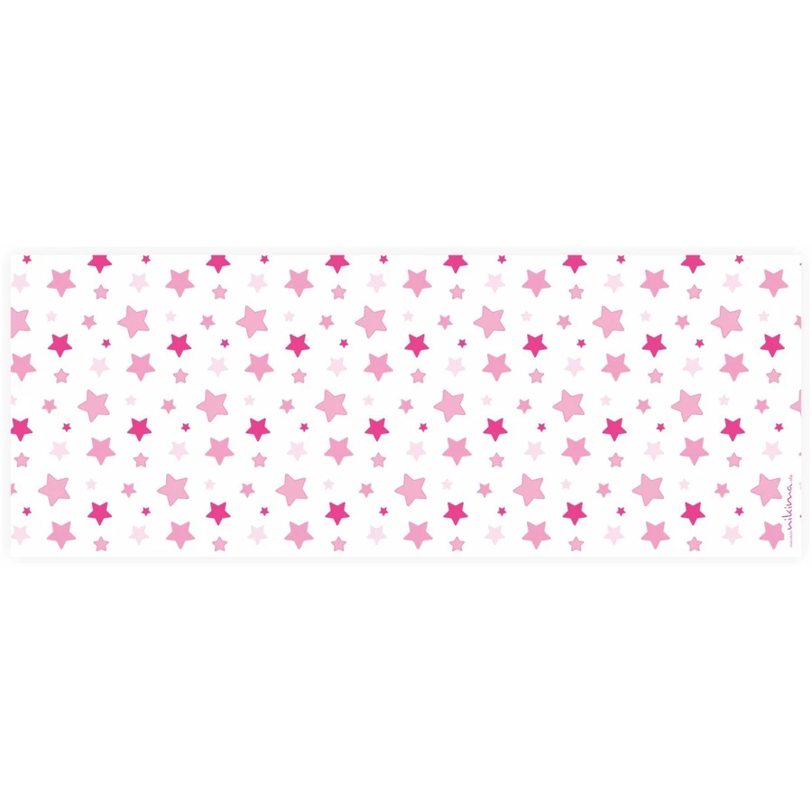 Nikima Stiftebecher Sterne rosapink inkl. 12 Dreikant Buntstiften Stifteköcher rosa