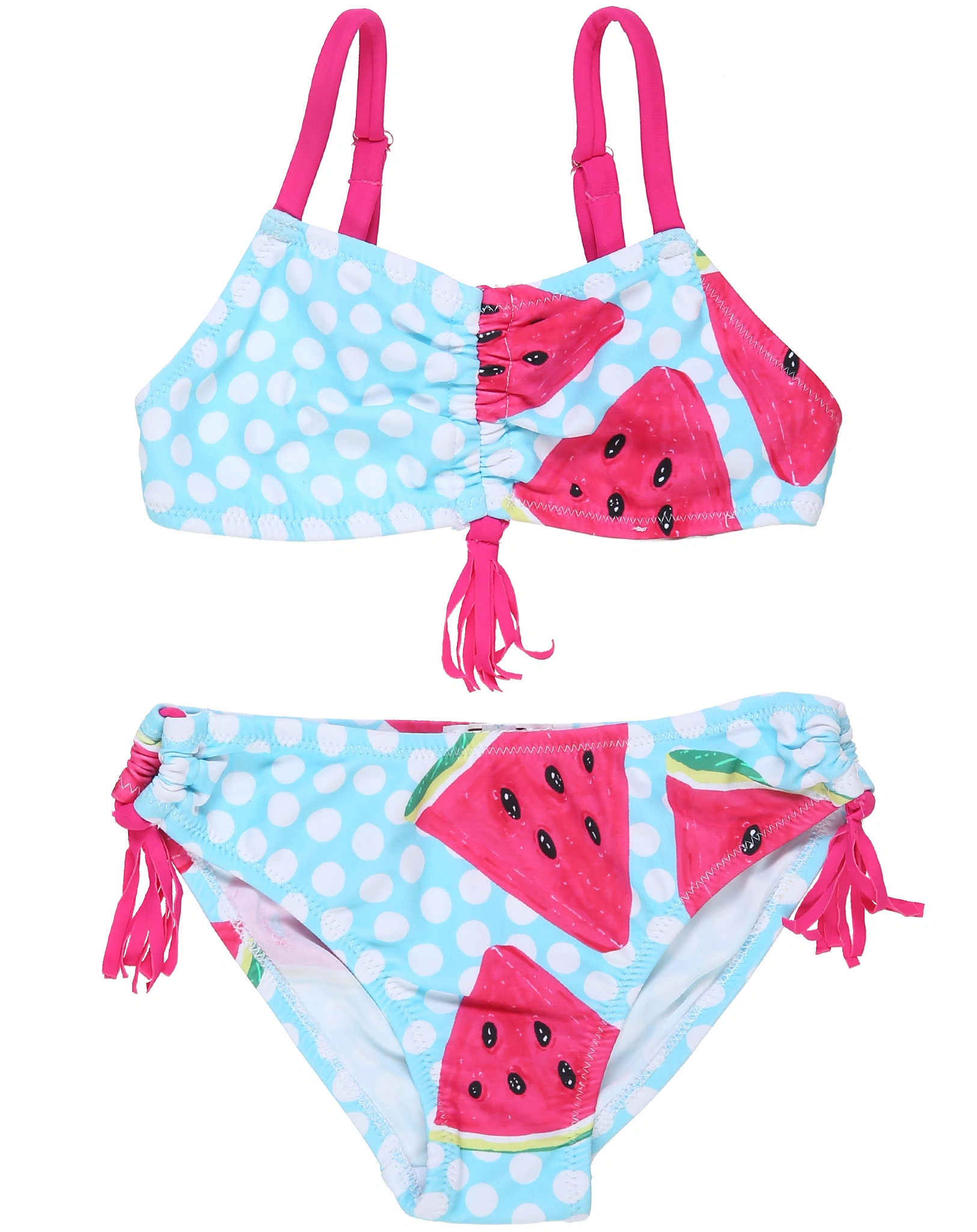 Bikini MELON gepunktet in türkis/pink