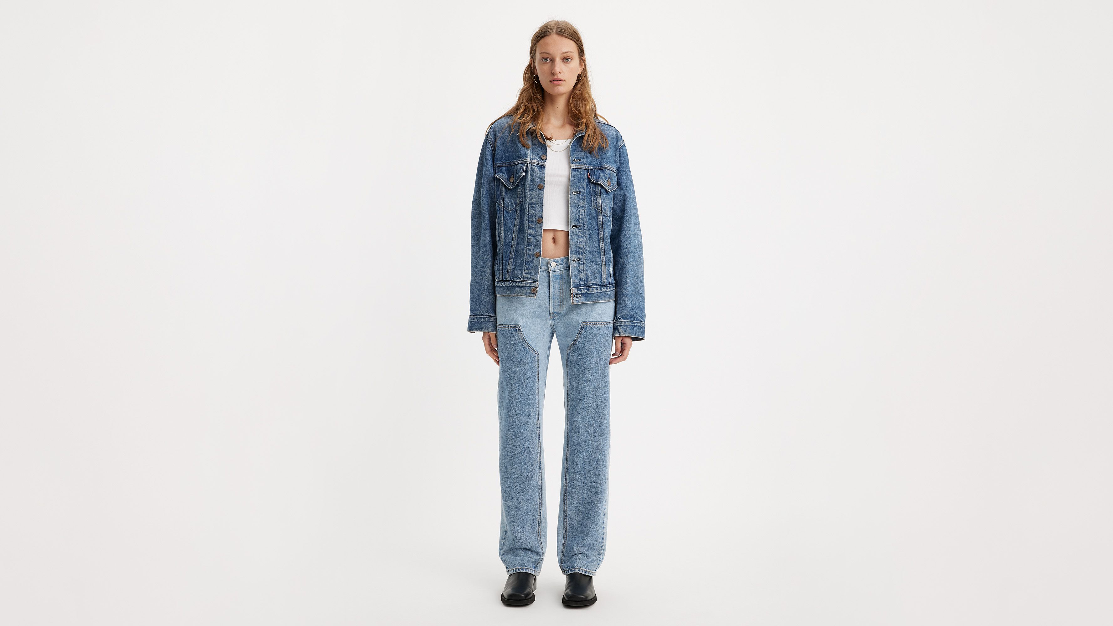 Jean 501® ’90 avec chaps - Done And Dusted - Bleu