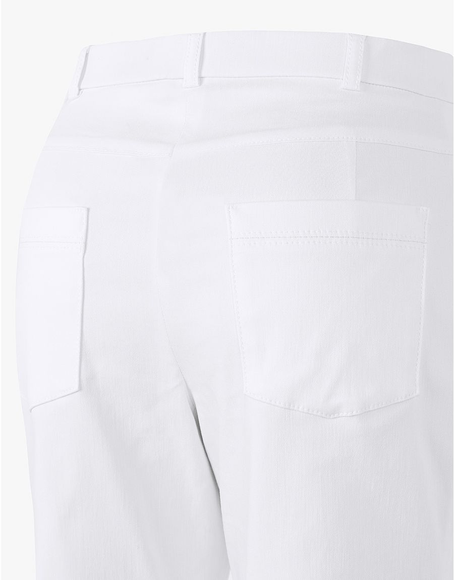 Corsaire blanc stretch