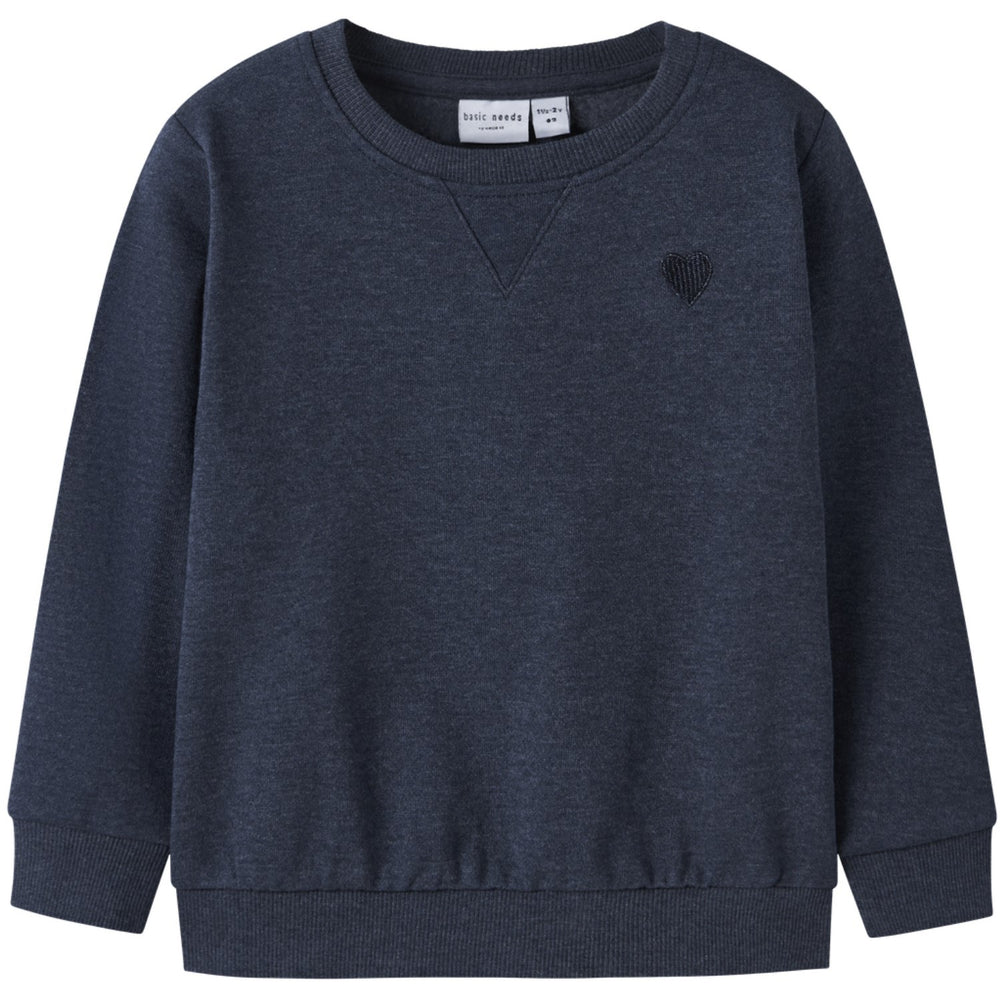 Køb Name It Dark Sapphire Nmfvima Ls Sweat Bru Noos