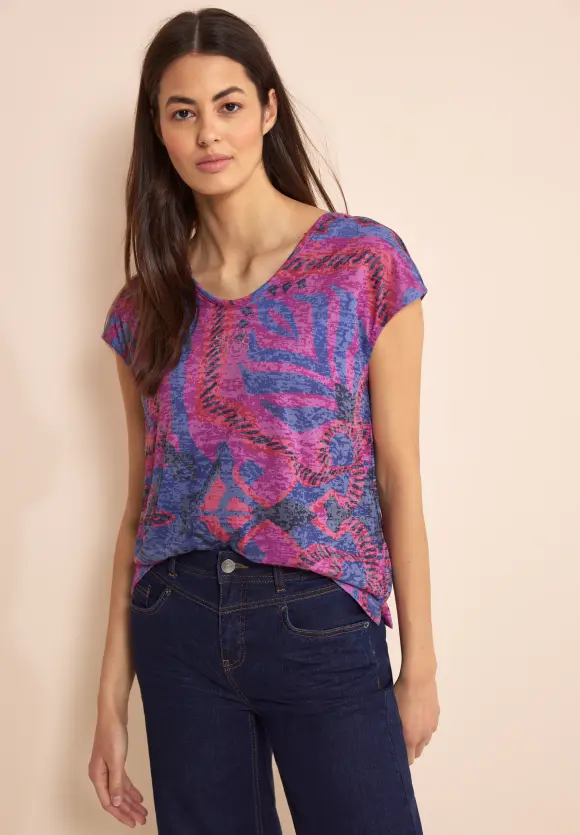 Burn Out T-Shirt - magnolia pink