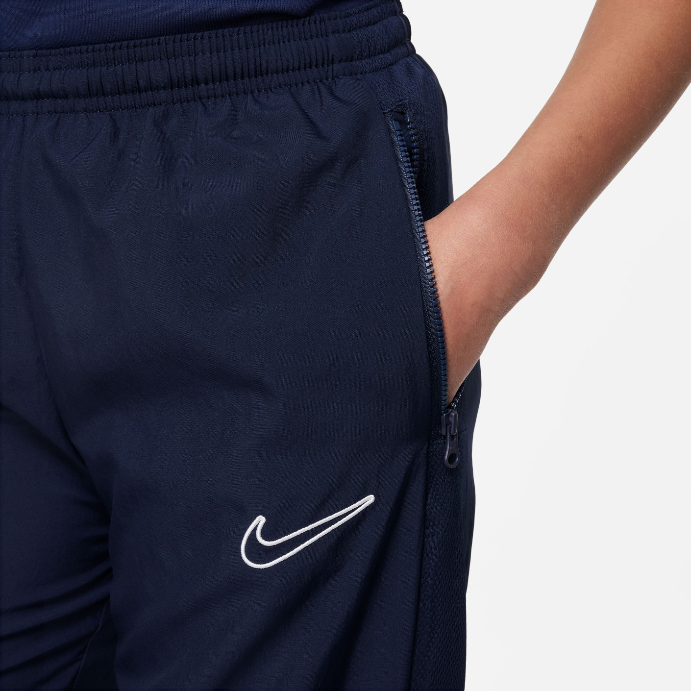 Nike Dri-FIT Academy 23 Full-Zip Trainingspak Woven Kids Donkerblauw Blauw Wit