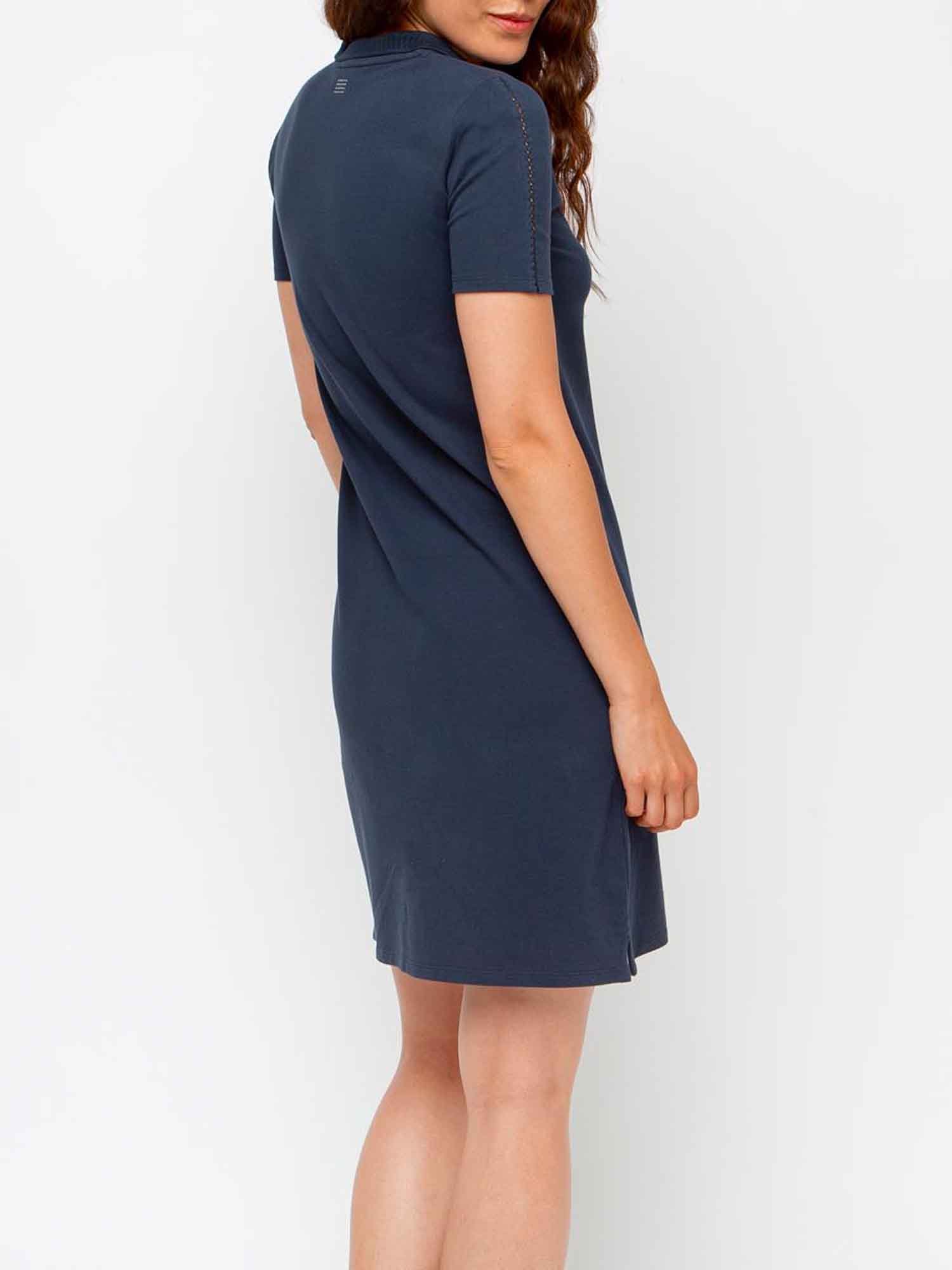 Robe Polo Bleu marine