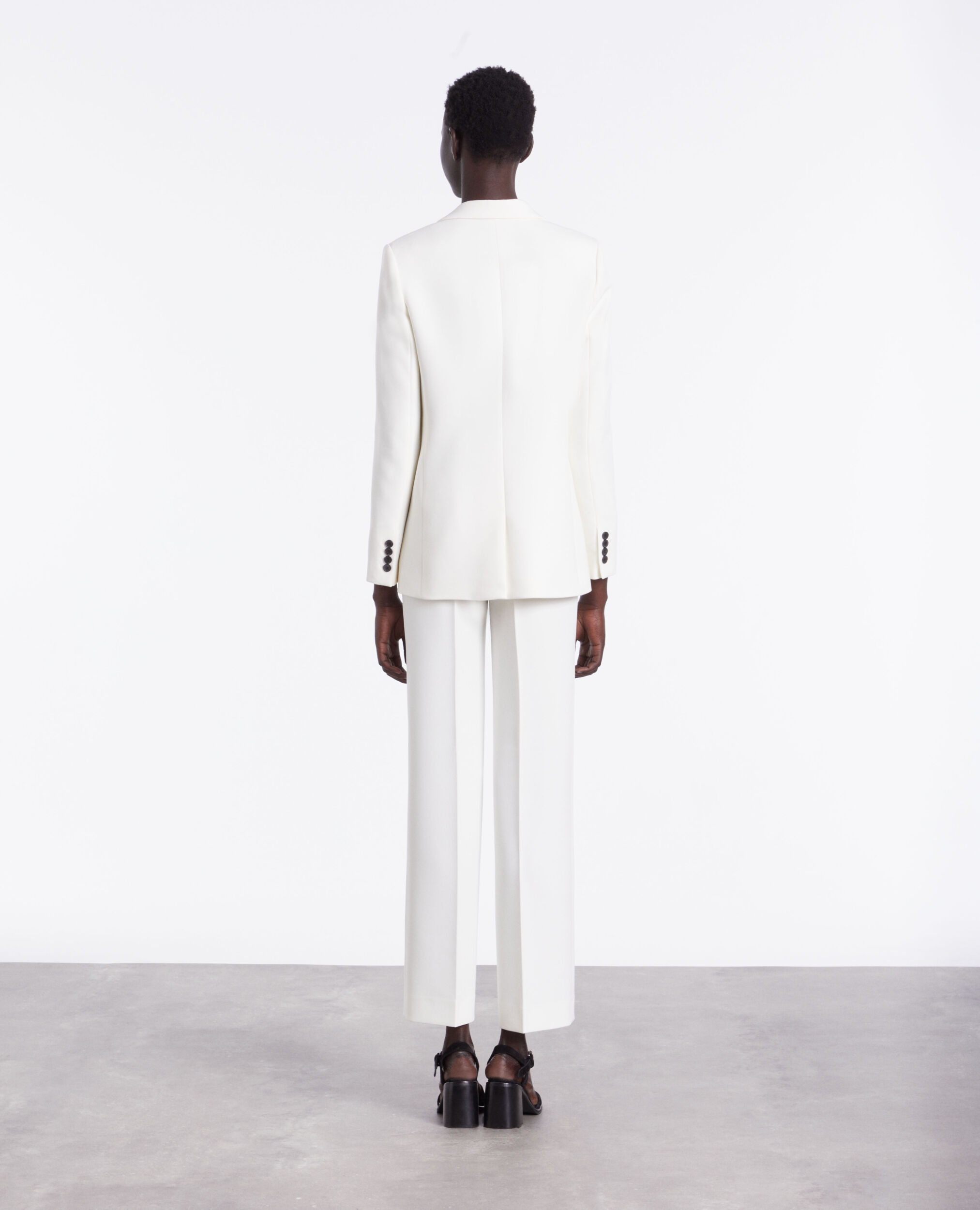 Veste de costume blanche