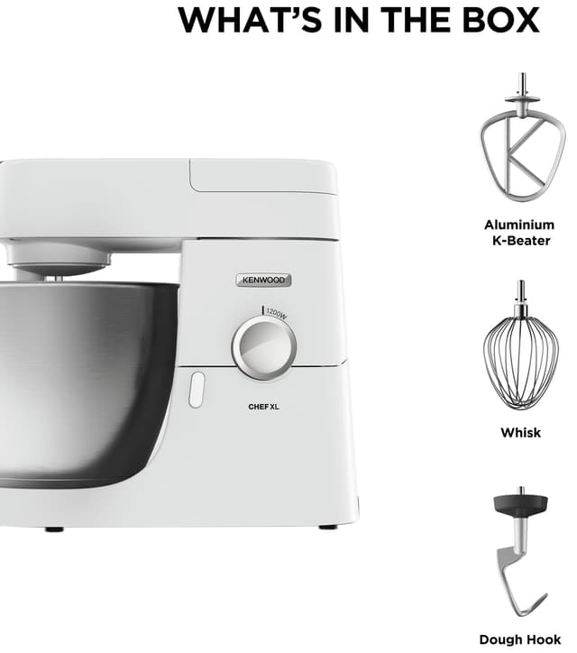 Kenwood Chef XL køkkenmaskine KVL4100W (hvid)