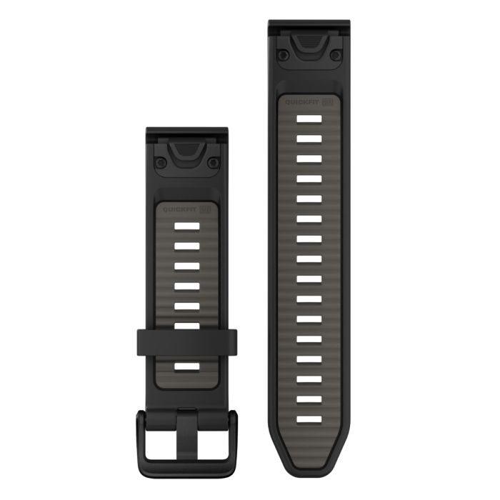 Garmin Unisex Diverse QuickFit® 20 Strap (Silicone) Sort