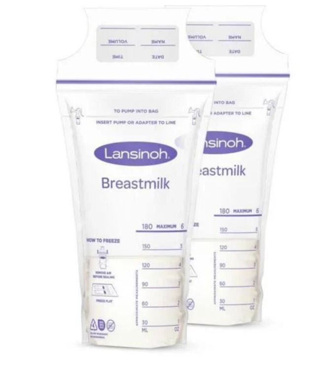 Sachets de conservation de lait maternel 25U