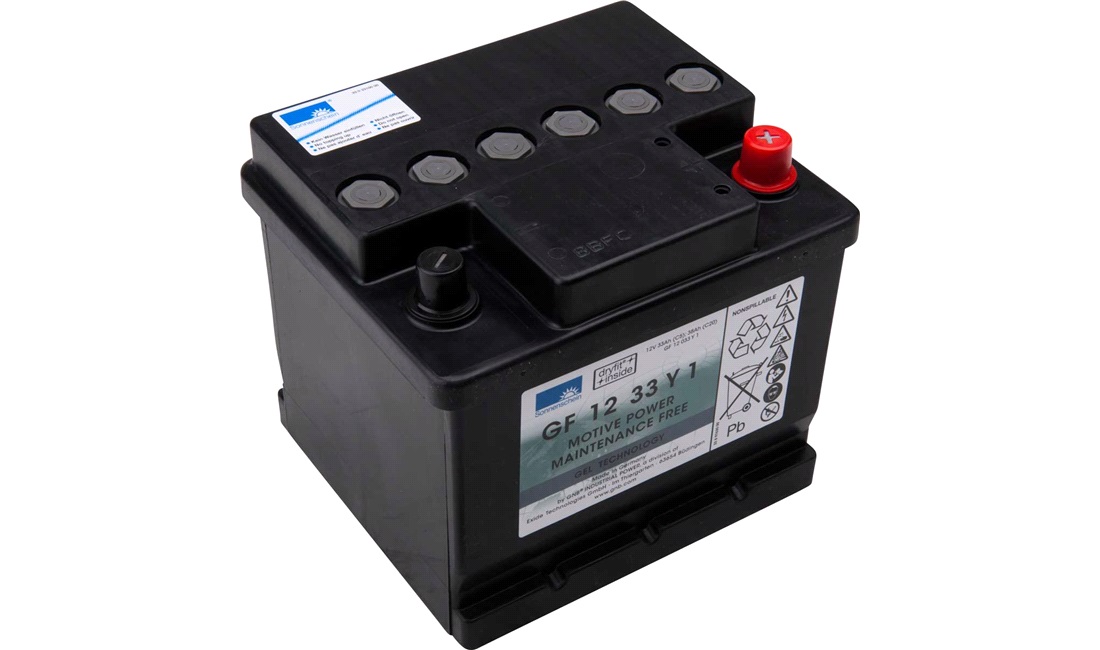 Batteri Exide 12V-33Ah GF12033Y-1 GEL