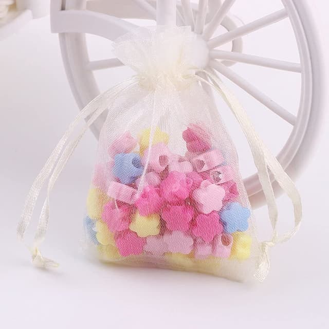 Organza poser 100-pak Creme