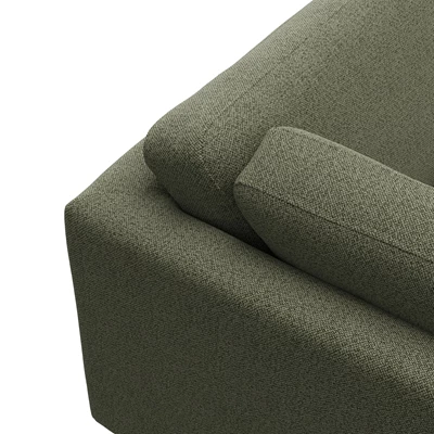 cleveland venstrevendt sofa med pufafslutning