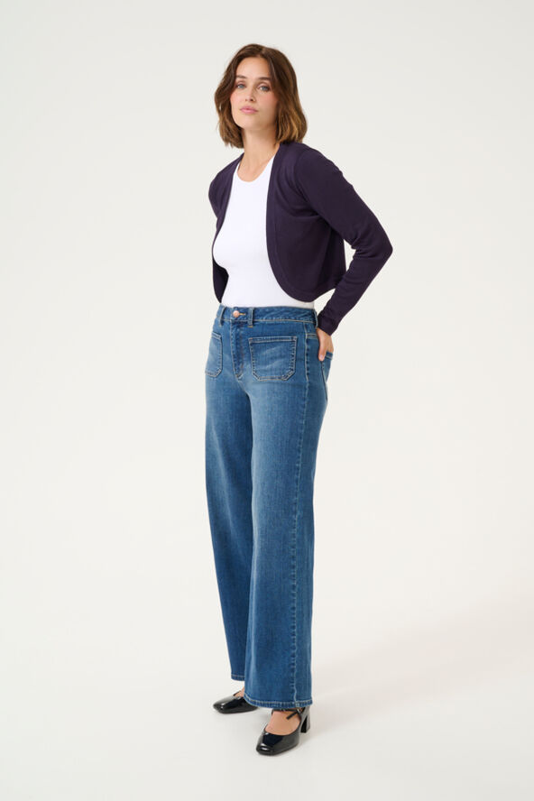 Kaffe Astrid Bolero Dawn purple