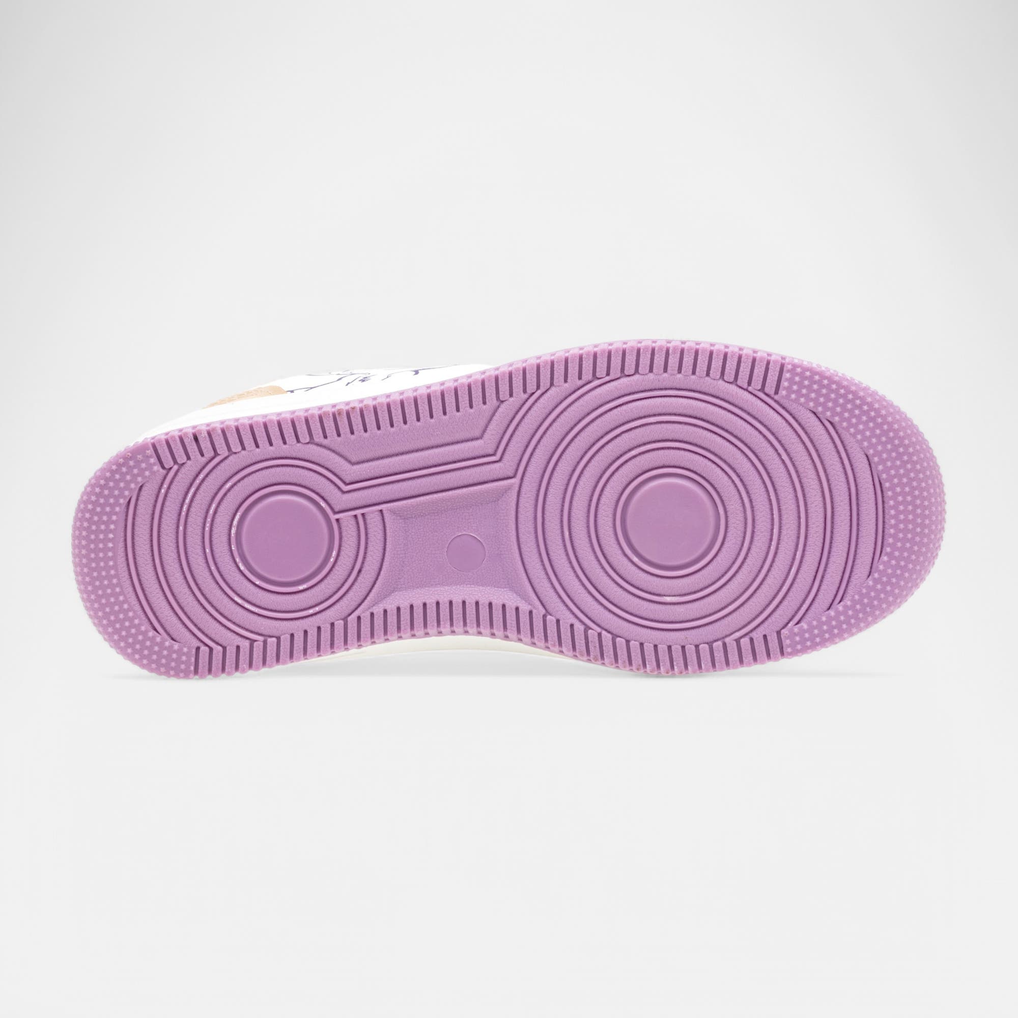 Baskets hautes Fille blanc