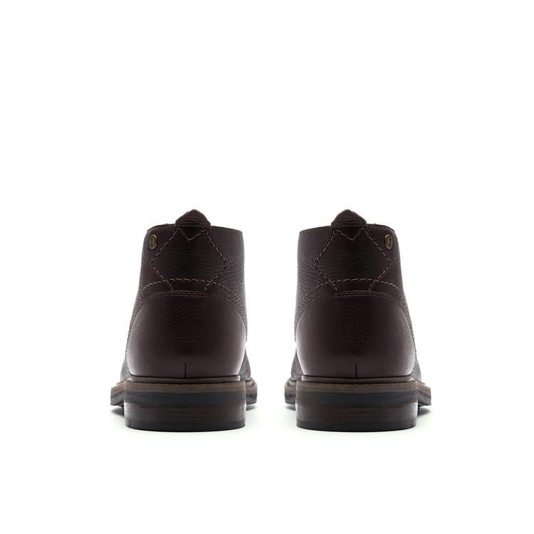 Clarks Newford Mid Wp brown wlined lea