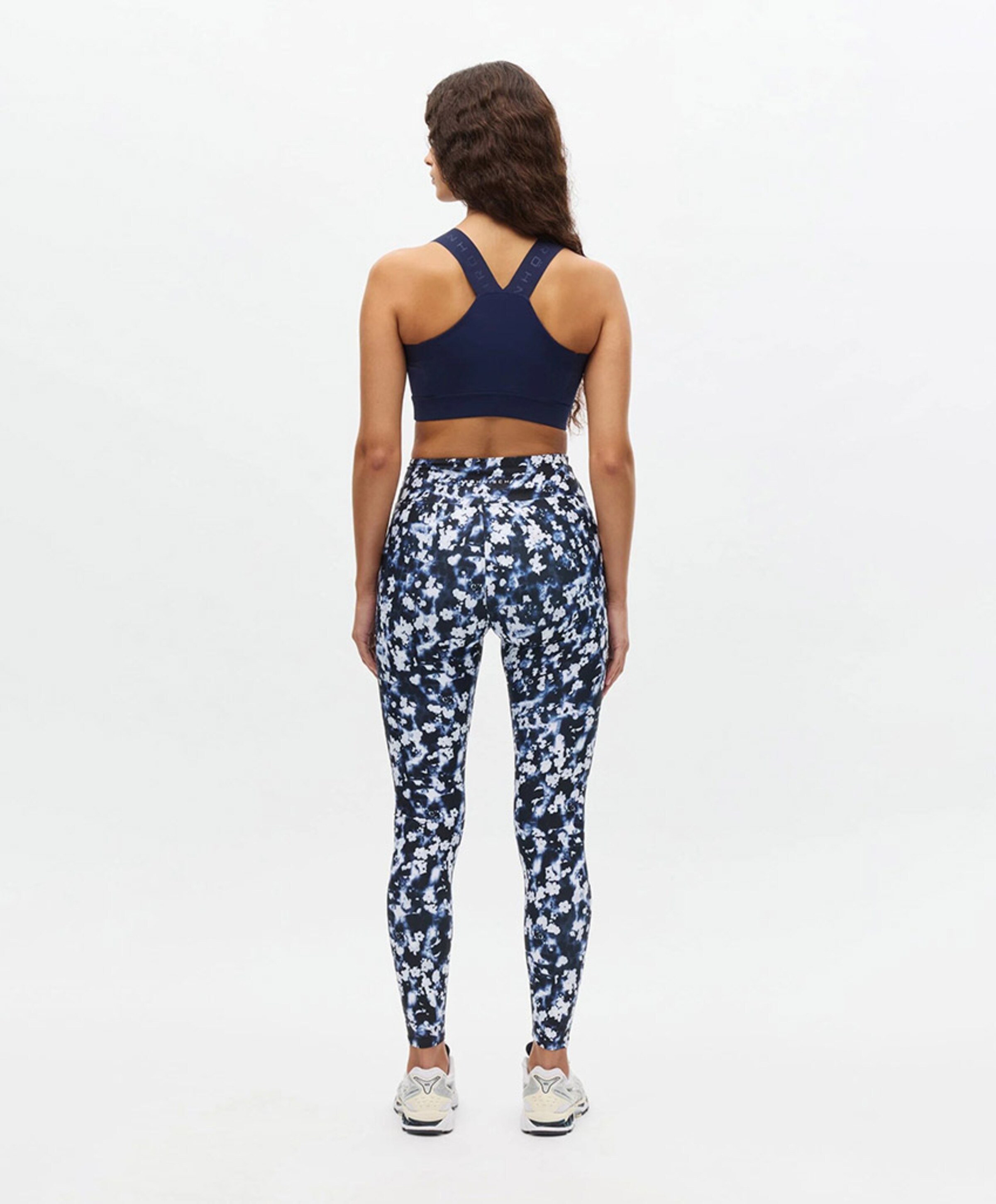 Röhnisch Printed High Waist tights dames tights blauw