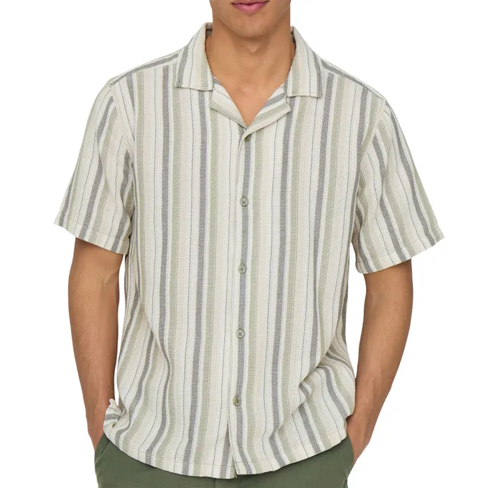 Only & Sons Trev Life Stripe Overhemd Heren
