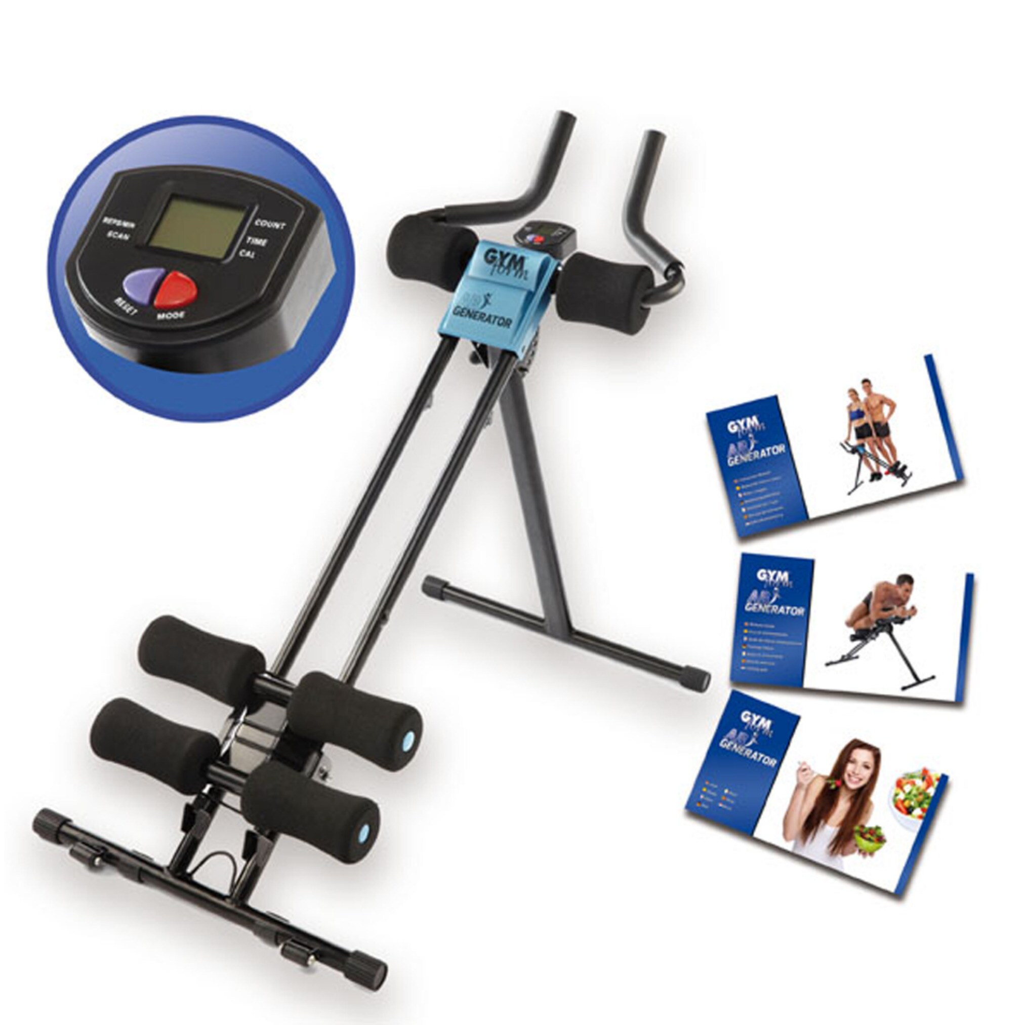 Gymform® Fitnessgerät für Zuhause klappbar - Trainingsgerät Ab Generator