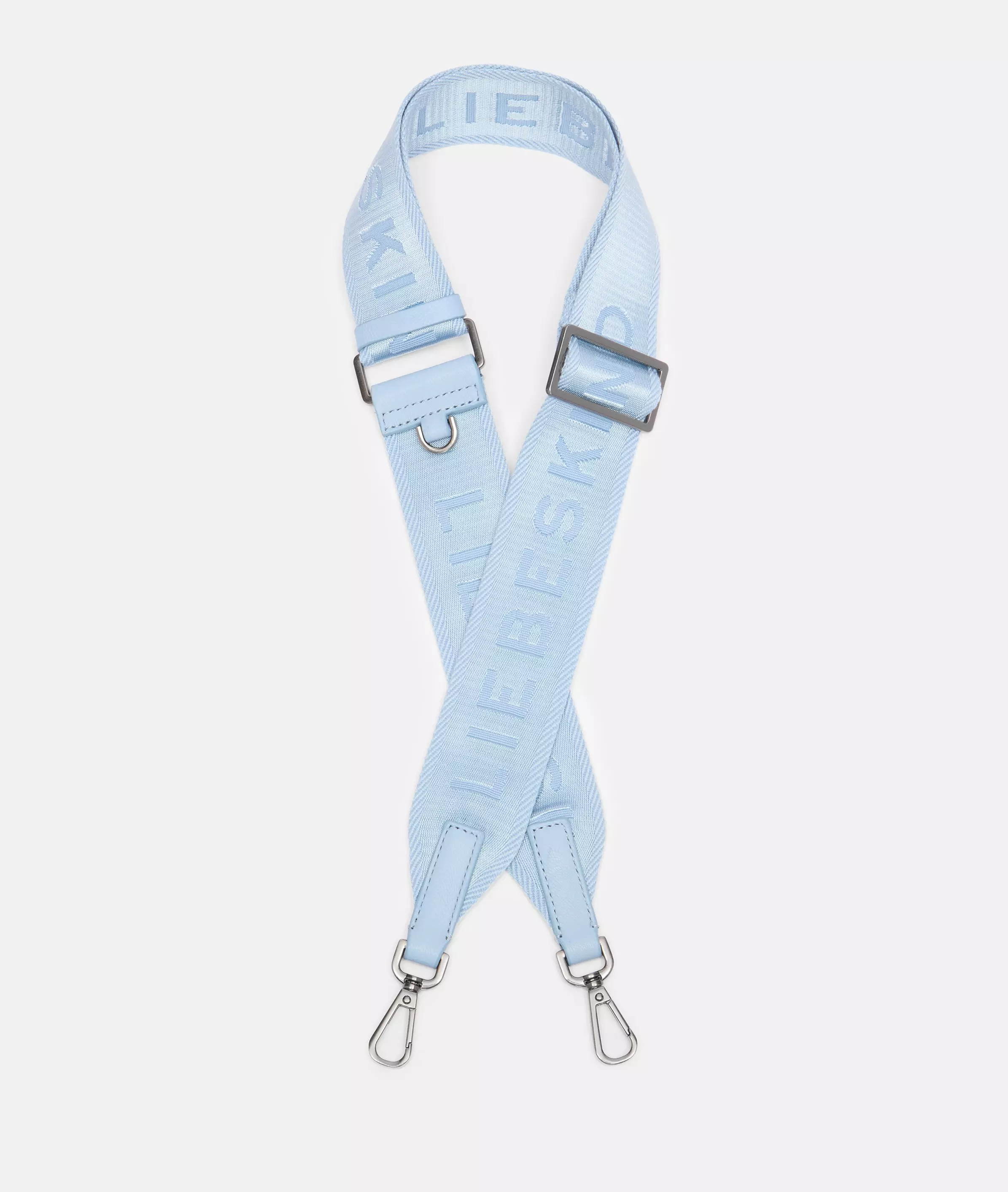 Shoulder strap with logo Long shoulder strap with logo lettering