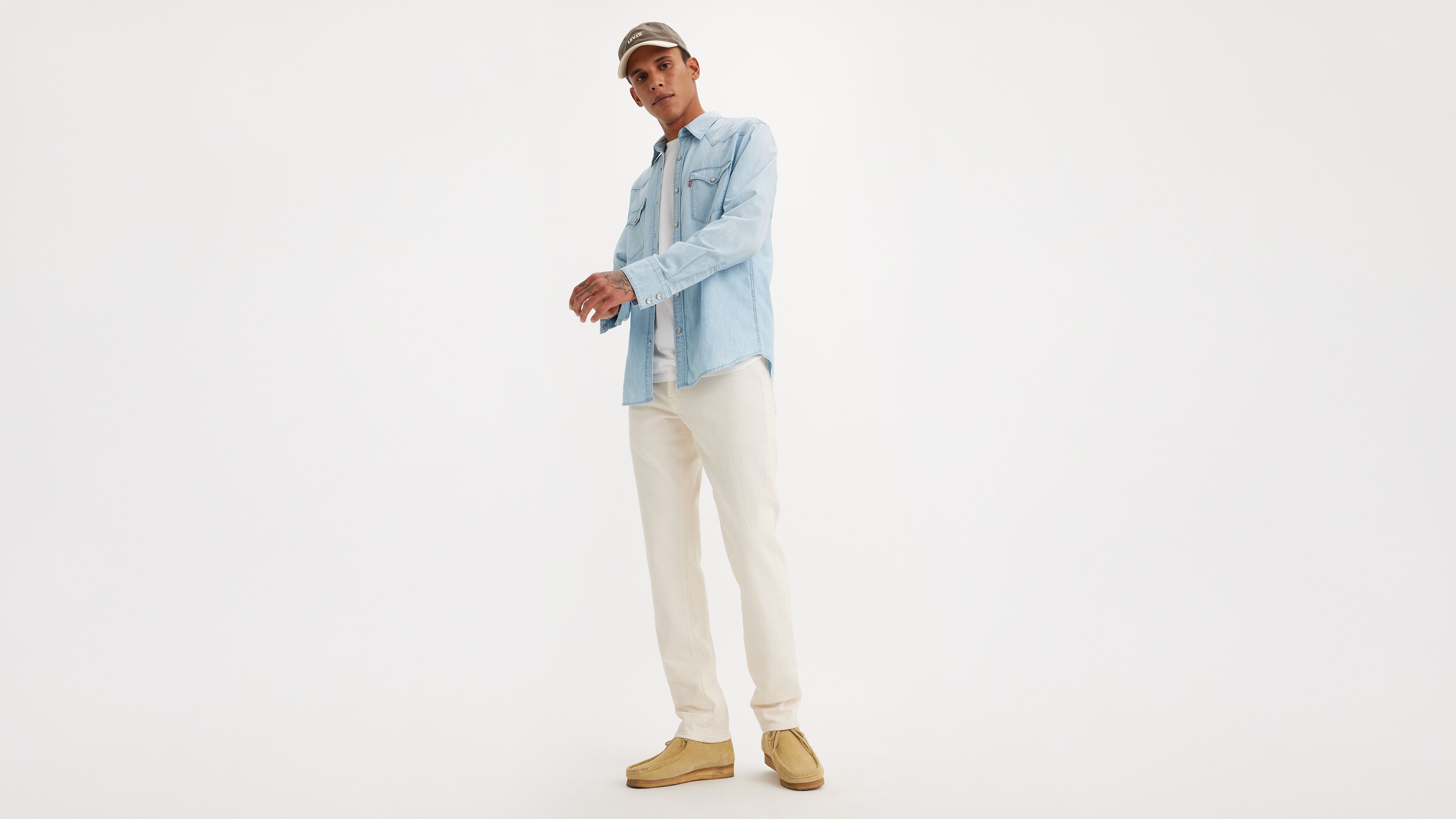 Jean 511™ slim - Why So Frosty Garment Dye - Cream
