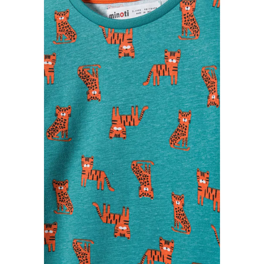 MINOTI Pyjama Grün