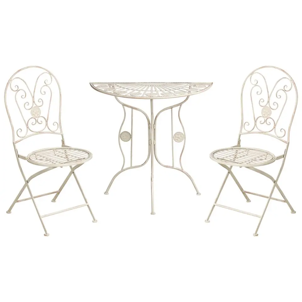 COGGIA - Bistroset - Lichtbeige - IJzer