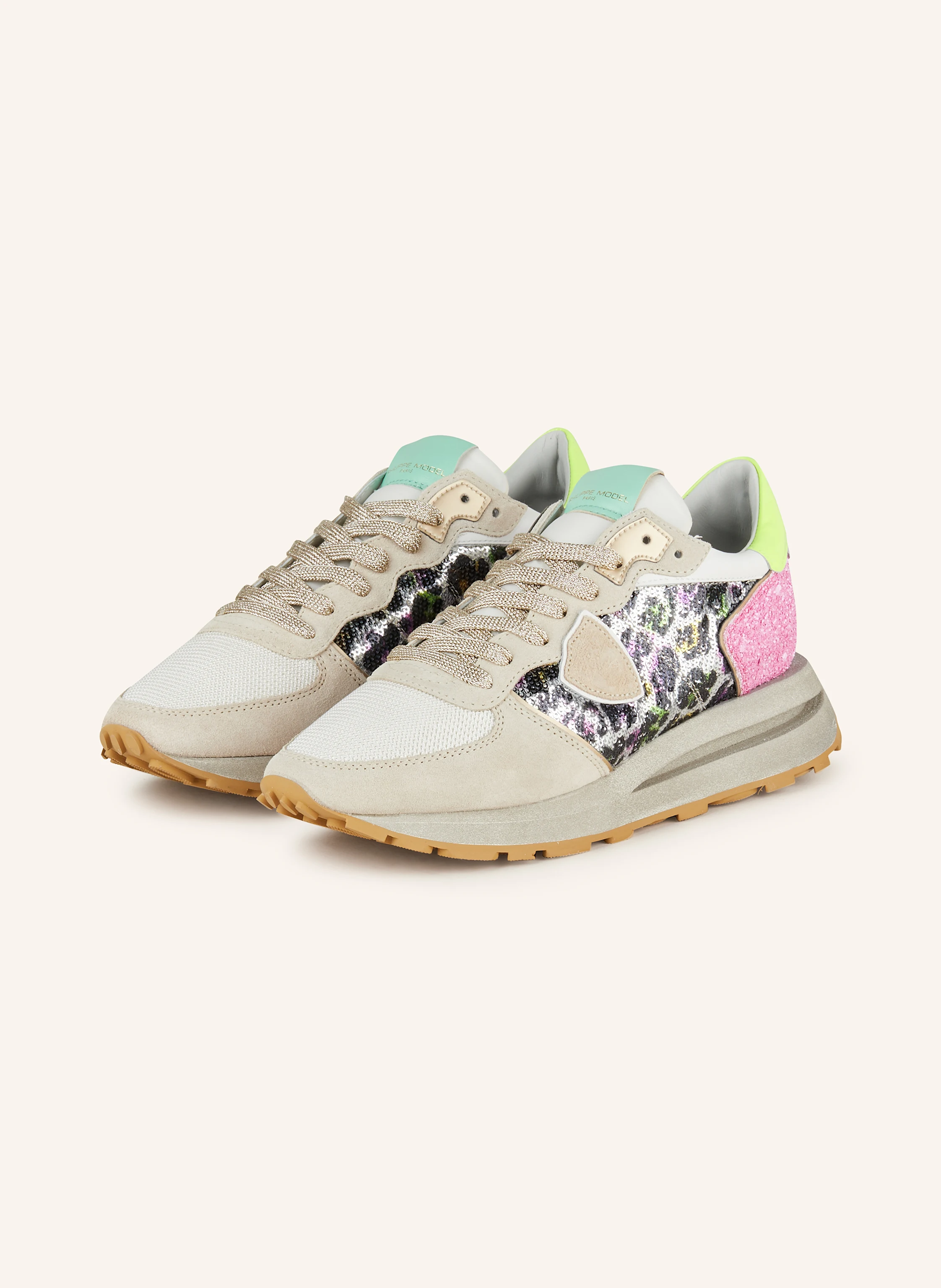 PHILIPPE MODEL Sneaker TROPEZ mit Pailletten
