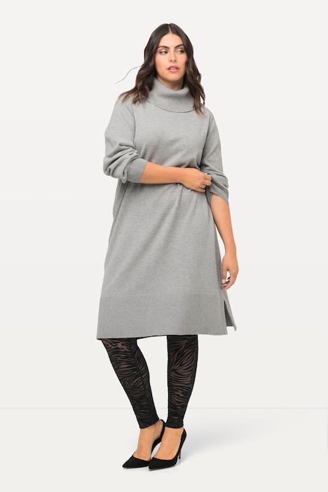 Strumpf-Leggings, Mesh, Animalmuster