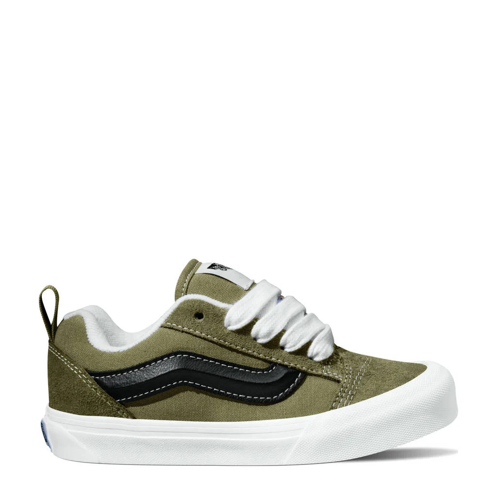 VANS Knu Skoolsneakers olijfgroen/zwart
