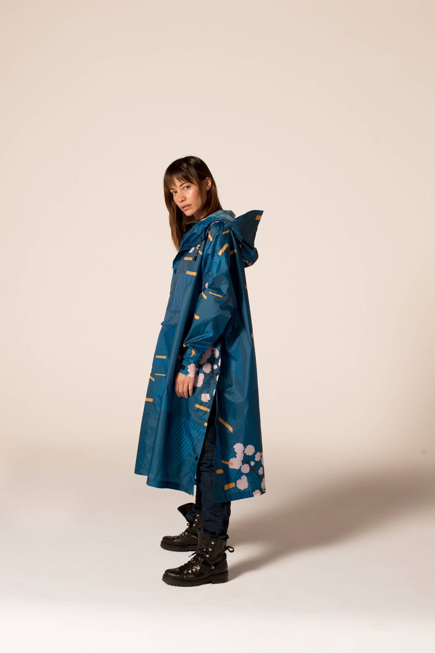 RAINKISS| Regenponcho JAPANESE BLOSSOM RAIN PONCHO