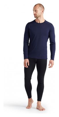 Maillot Manches Longues Icebreaker Mérinos 200 Oasis Bleu Marine