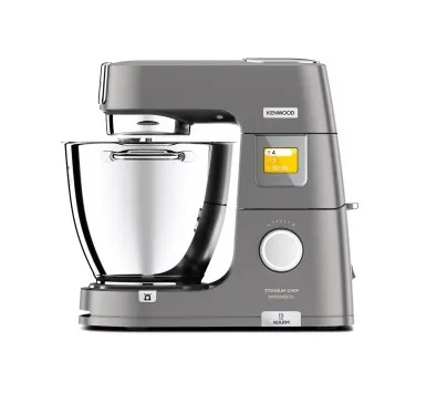 Titanium Chef Patissier XL KWL90.244SI - Mixer - 7 liter - 1.4 kW - sølv