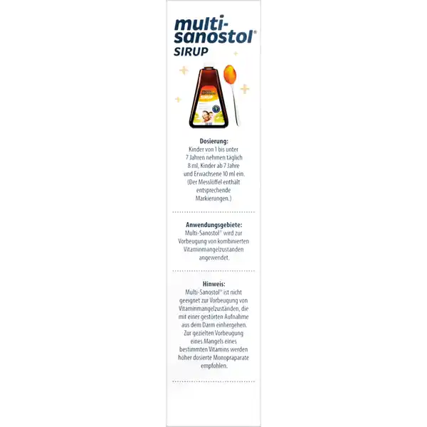 Multi-Sanostol® Sirup