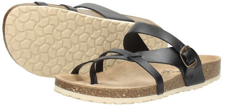 Cosmos Teenslippers zwart