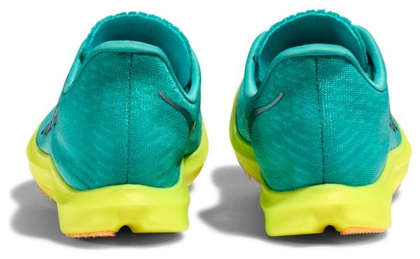 Chaussures d'Athlétisme Unisexe Hoka Cielo X 2 LD Bleu Vert Jaune