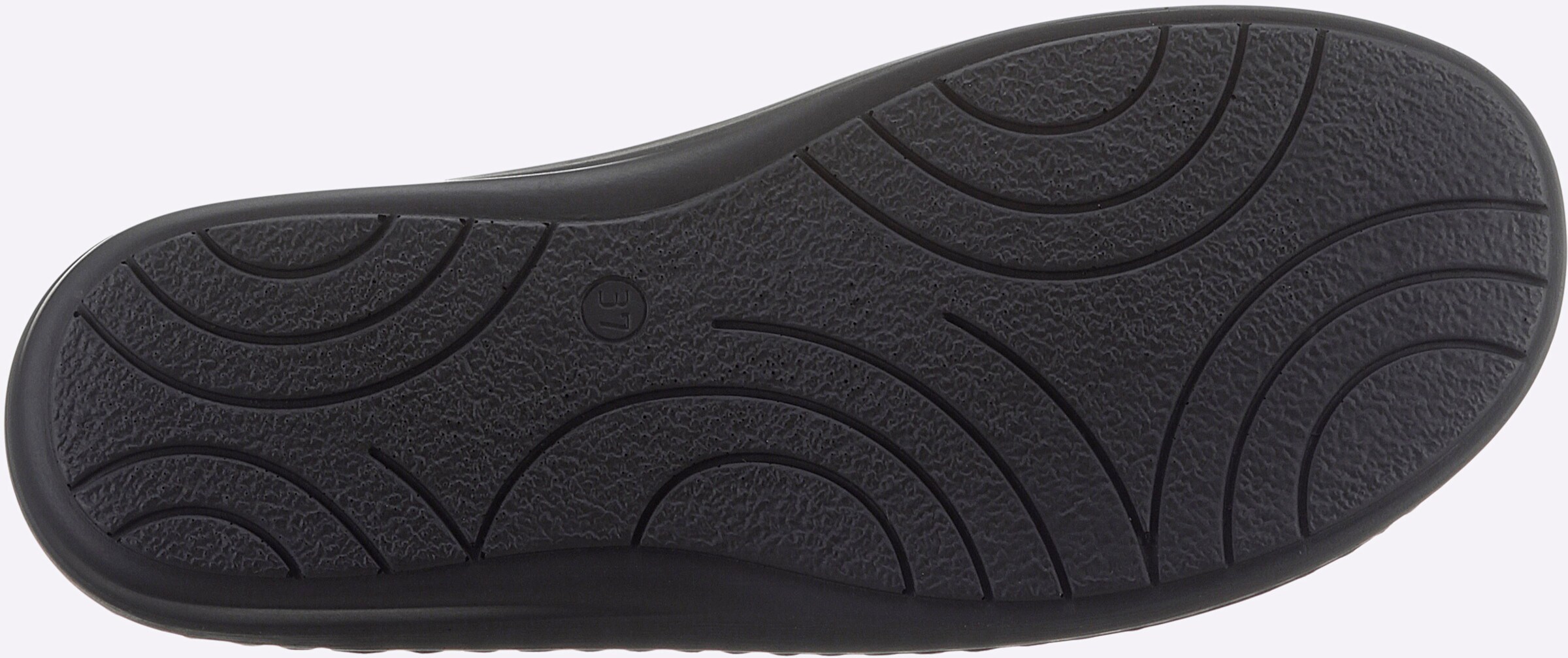 airsoft comfort+ Pantolette in schwarz