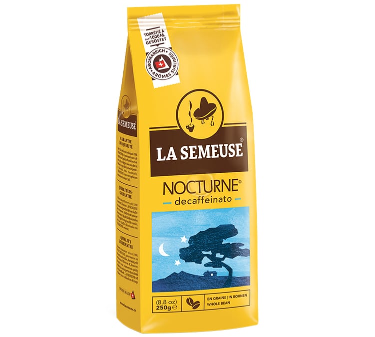 Café en grains décaféiné - Nocturne - 250g - La Semeuse